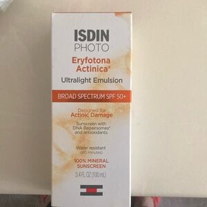Isdin Photo Eryfotona Actinica SPF 50 Sunscreen